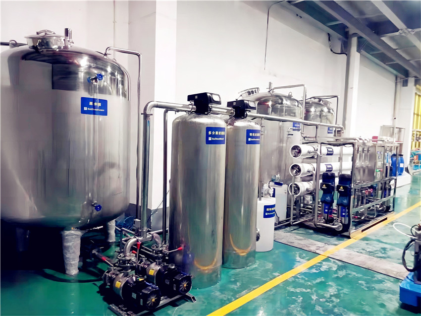 再生水深度处理：“超滤 + 反渗透 + 紫外线消毒” 工艺引