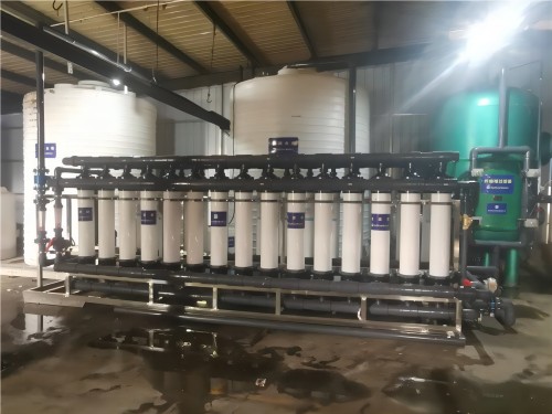 河北-高阳天马公司500T-D中水回用设备