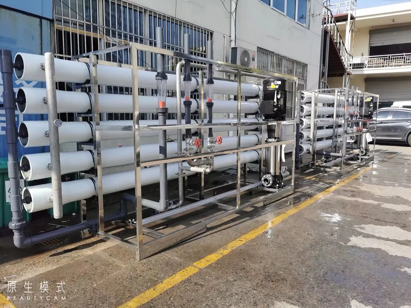 水中存在的难溶无机盐类成份的反渗透预处理